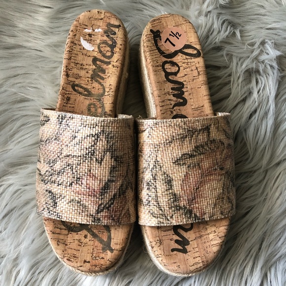 weslee platform slide sandal